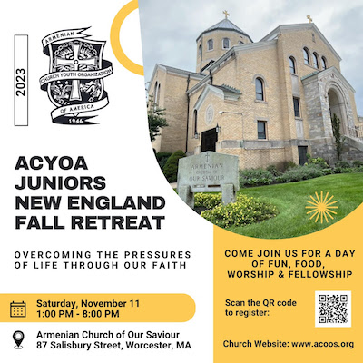 ACYOA Juniors New England Fall Retreat
